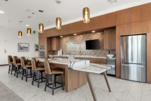 445 Park Commons community kitchen